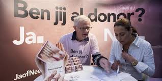 Iedereen die 18 jaar of ouder is en niet reageert, komt dan in het nieuwe donorregister. 6 3 Miljoen Personen In Donorregister