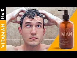 Best Hair Thickening Shampoo For Men No Chemicals Vitaman Usa