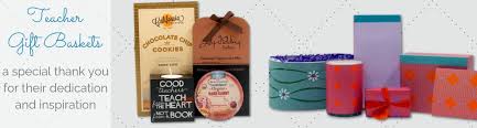 What better way to show appreciation to a teacher than with a stunning gourmet gift basket? Teacher Gift Baskets Gift Ideas For Teachers