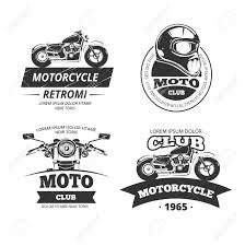 Choose from over a million free vectors, clipart graphics, vector art images, design templates, and illustrations created by artists worldwide! Retro Motor Club Logos Motorcycle Or Biker Club Vintage Labels Royalty Free Cliparts Vectors And Stock Illustration Image 57185936