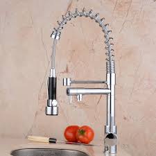 This article is a guide to top of the 11 best commercial style kitchen faucets in the market. Commercial Kitchen Sink Faucet With Sprayer Multifunctional Tap Chrome Spring Tap