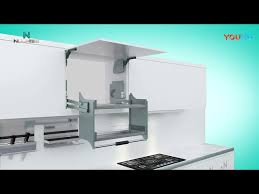 رف متحرك للمعلبات المطابخ في الخزانه العلويه من ماركه Nuomi العالميه Youtube