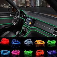 Car Styling 2m Car Interior Light Ambient Light Cold Light Line Diy Decorative Dash Board For Mit En 2020 Interieurs De Voiture Interieur Voiture Accessoire De Voiture