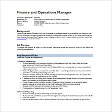 Use these job description examples to create your next great job posting. Operations Manager Report Template 1 Templates Example Templates Example