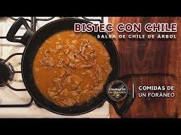 Bistec En Salsa Roja De Jitomate Comidas De Un Foraneo Youtube En 2020 Bistec En Salsa Recetas De Comida Comida