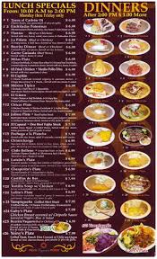 Enjoy a grecian kitchen lunch bowl for a quick, nutritious meal on the go! Menu Of La Congita Taqueria In Houston Tx 77011