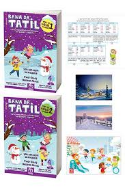 4 Sinif Bana Da Yariyil Tatil Seti Model Egitim Yayinlari 6 10 Yas Ilkogretim Cocuk Kitaplari Model Egitim Yayinla