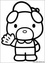All information about hello kitty and dear daniel coloring pages. Pin On Ventanas