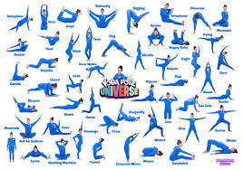 A Downloadable Poster Showing 50 Yoga Poses To Help Kids Learn The Poses And To Encourage Yoga The Poster Is Free Yoga For Kids Kids Yoga Poses Yoga Poses