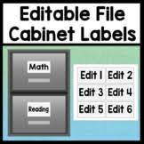 Check spelling or type a new query. File Cabinet Labels Editable Worksheets Teaching Resources Tpt