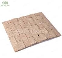 Wall and Ceiling Decoration Synthetic Plastic Bamboo Rattan Weaving Mat