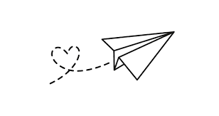 Paper Plane Heart Fly Paperplane Cute Love Iloveyou Freetoedit Paper Airplane Tattoos Paper Plane Paper Plane Tattoo