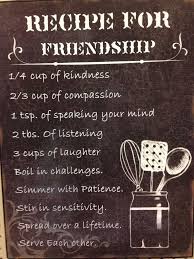 Not To Eat But Sweet Friendship Recipe Friendship Patience