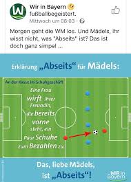 Robin For Future On Twitter Wie Gut Dass Das Geklart Ist Dabei Weiss Man Doch Spatestens Seit Der Letzten Wm Dass Frauen Nur Deshalb Kein Abseits Verstehen Weil Manner Zu Blod