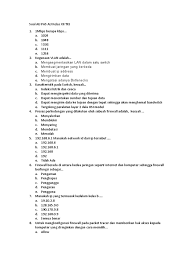 Tutorial ujikom tkj paket 4 2020. Soal Pas Aij Kelas 12 Tkj Pdf