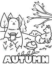 For kids & adults you can print fall or color online. Autumn Coloring Pages Fall Topcoloringpages Net