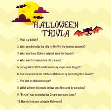 Every day we're on the lookout for ways to make your work easier and your life better, but lifehacker readers are smart, insightful folks with all kinds of expertise to share, and we want to give everyone regular access to that exceptional. 10 Best Free Printable Halloween Trivia Quizzes Printablee Com