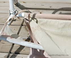 Others can be fixed easily with a spritz of any replacement that requires dismantling the entire swing would be too dangerous for a person with little to no experience with diy carpentry. How To Fix Broken Canvas On A Porch Swing Happy Deal Happy Day