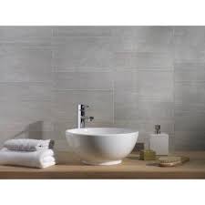 Lambris Pvc Mineral Gris Moyen Grosfillex Element L 260 X L 37 5 Cm X Ep 8 Mm Lambris Pvc Revetement Salle De Bain Revetement Douche