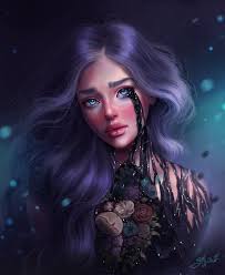 Already Posted This On Instagram And Facebook But For Those Who Don T Have Those Or Follow Me There I W In 2020 Digital Portrait Art Digital Art Girl Dark Fantasy Art