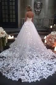 Butterfly Wedding Dress Wedding Dresses With Flowers Princess Wedding Dresses Dream Wedding Dresses