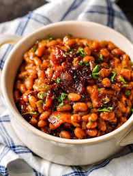 Back in the day before kids we used to love going to bbq competitions. Easy Baked Beans Perfect Potluck Recipe The Chunky Chef