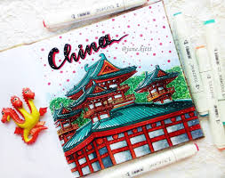 Lisa Krasnova Marker Art Travel Drawing Art Sketches