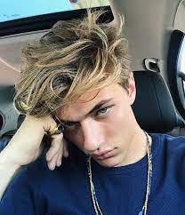 Popular In Corbynbesson Blonde Hair Boy Men Blonde Hair Blonde Hair Blue Eyes