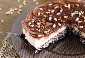 Lo trovo da auchan e in altri punti vendita e purtroppo quando ne apro una confezione la tentazione di mangiarne tanto è for. Cheesecake Con Riso Soffiato Croccante Mascarpone E Nutella