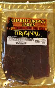 How much steak is 4 oz? Premium Beef Jerky Original 4 Oz Premium Beef Original 4oz 9 99 Charlie Brown Farms