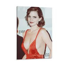 Zspace Emma Watson Poster sexy sur toile pour décoration de chambre à  coucher, moderne, décoration dintérieur, 50 x 75 cm : Amazon.fr: Cuisine  et Maison