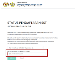 Fill in the online form. Malaysia Sst Sales And Service Tax A Complete Guide