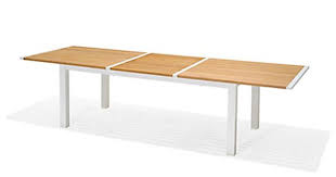 table de jardin extensible en teck 6 a 10 places table de jardin table jardin extensible meuble jardin