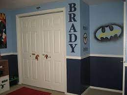 Furnishing type, color scheme & alternative materials will help you to find the right concept. Cindy S Vinyl Creations Super Hero Room Finished Superhero Room Boys Bedroom Paint Room Finishing