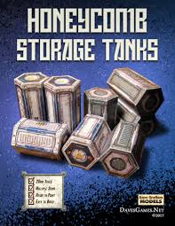 This model would be relevant for: Honeycomb Storage Tanks Card Models Kit Dave Graffam Models Sci Fi Drivethrurpg Com