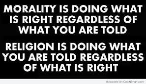 And when problems come up, they seek like a mouse a hole. Quote Morality Is Doing What Is Right Regardless Of What You Are Told Coolnsmart