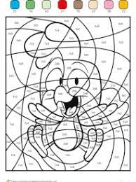 • choisir les opérations qui conviennent au traitement de la situation étudiée. Coloriage Magique Multiplications Sur Hugolescargot Com