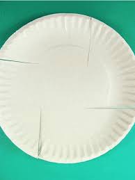 Squeeze some yellow paint onto a plate or tray and dip your thumb into it. How To Make A Paper Plate Easter Basket