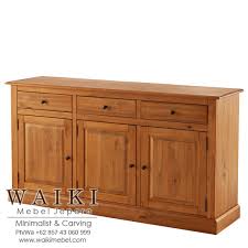 Bedroom minimalis mebel jati jepara mm 489. Buffet Jati Minimalis Modern Mebel Furniture Jepara Kualitas Ekspor Indonesia Waiki Mebel