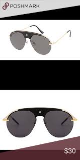 Aviator Star Sunglasses Sunglasses Gold Aviator Sunglasses Sunglasses Accessories