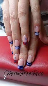 Para que unas uñas sean uñas marineras 2021, no tenemos porqué hacerlas en azul y blanco (como las clásicas) si no que podemos hacerlo en muchos colores, manteniendo los rasgos más típicos de. Marinera Miriam Dream Nails