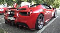 Ferrari 488 GTS by Brill Steel Motorsport Feat. LOUD Exhaust & Chrome Rims!