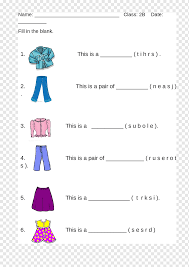 Check spelling or type a new query. Lembar Kerja Kertas Kosakata Pakaian Pin Pin Permainan Bahasa Inggris Teks Png Pngwing