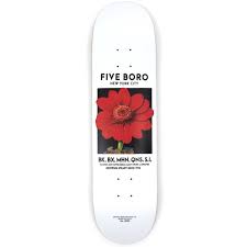 Most relevant best selling latest uploads. 5boro Flower Seed Red Deck 8 Decks Skateboards Skate Mosaic Skateshop