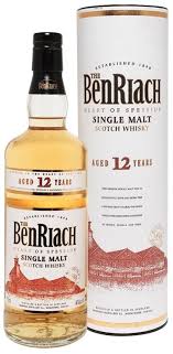 Виски Benriach 12 years old, в тубе, 0.7 л — купить виски Бенриах 12 лет  выдержки, In Tube, 700 мл – цена 4863 руб, отзывы в Winestyle