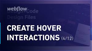 ☗ download more for free ☗. Create Hover Interactions In Webflow Tutorial 4 12 Youtube