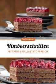 Schoko Himbeerschnitten Rezept In 2020 Himbeerschnitte Laktosefreie Desserts Fettarme Desserts