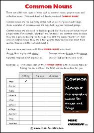 Common Nouns Worksheet Nouns Worksheet Common Nouns Common Nouns Worksheet