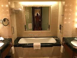 Economically repair your price pfister two handle tub/shower to save water, money, and restore your shower to perfect working order. Bath Tub Two Vanity Sink Toilet And Separate Shower Picture Of The Peninsula Bangkok Tripadvisor