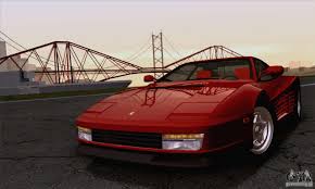 Gta sa android ferrari 458 italia (only dff) подробнее. Ferrari Testarossa 1986 For Gta San Andreas